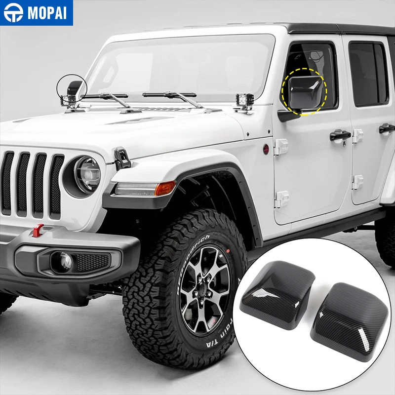 MOPAI зеркальные Чехлы для Jeep в гладиаторском стиле JT 2018 + накладка на зеркало