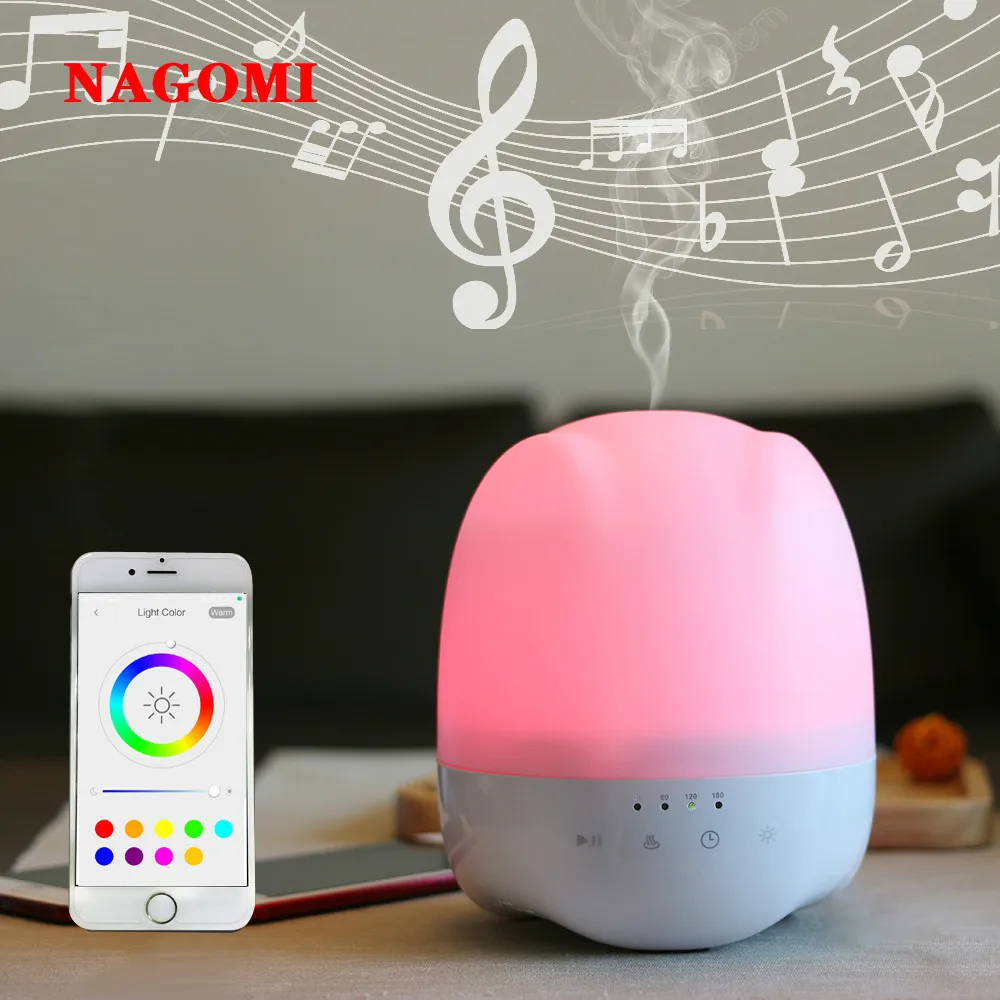 350ML Electronic Aroma Essential Oil Diffuser Smart APP Control