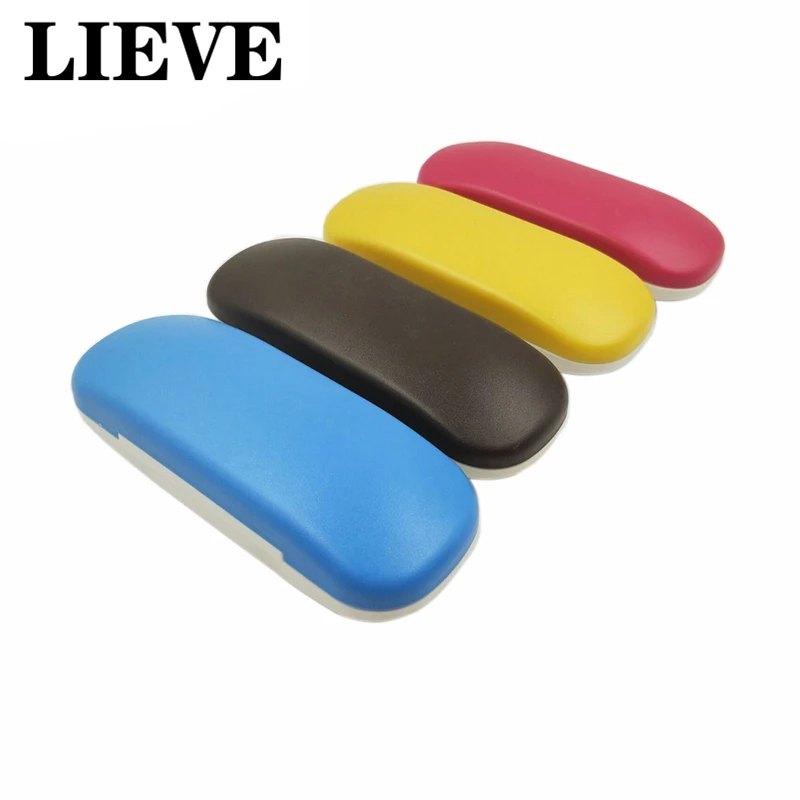 

LIEVE Glasses Case For men Waterproof Hard Frame Eyeglass Case Women Reading Glasses Box 4 Color Spectacle Cases