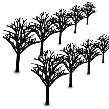 

4cm-11cm model making architecture miniature plastic model tree arm each size ho, n ,g scale model train layout