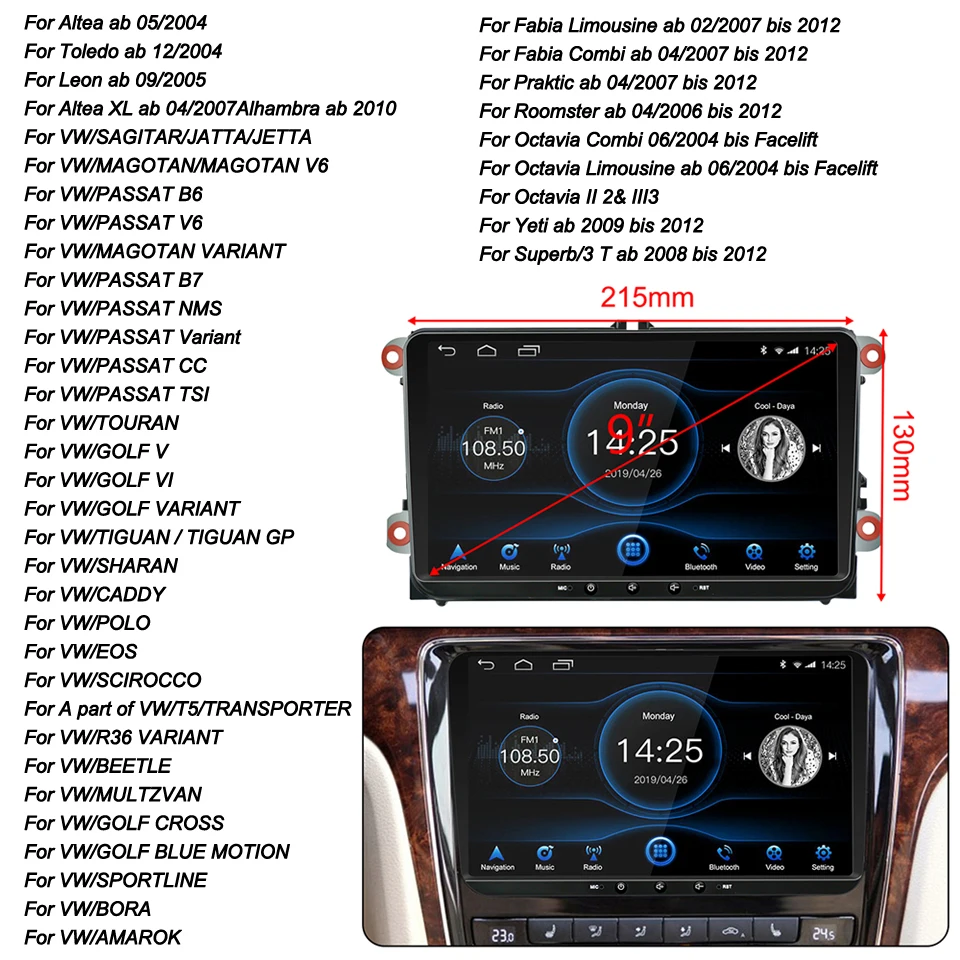 Discount Android 8.1 For for VW Passat Golf MK5 MK6 Jetta T5 EOS POLO Car Stereo Autoradio Octa Core 9inch IPS Screen Touch GPS Bluetooth 5 Discount Android 8.1 For for VW Passat Golf MK5 MK6 Jetta T5 EOS POLO Car Stereo Autoradio Octa Core 9inch IPS Screen Touch GPS Bluetooth 5