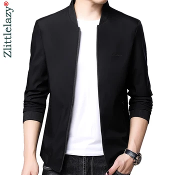 

2019 brand new black jacket men casual zipper streetwear veste mens jackets vintage autumn coats jaqueta masculina militar 71640