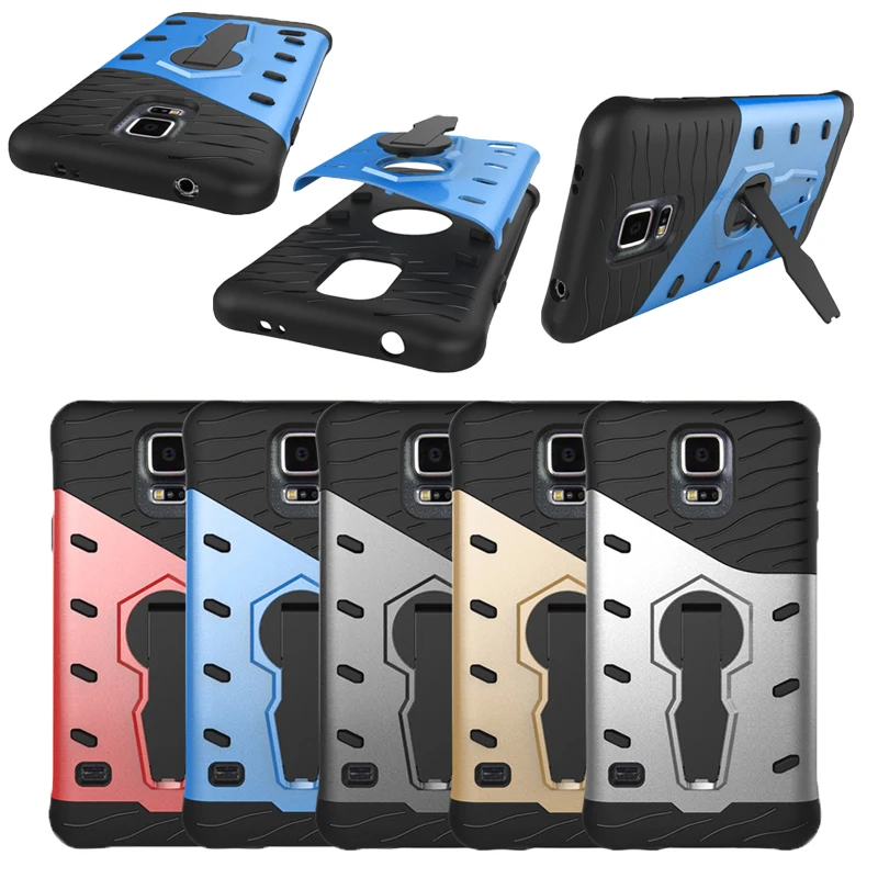

For Samsung S 5 G900 Case Heavy Duty Hybrid Armor with 360 Degree Rotation Holder Cover Case for Samsung Galaxy S5 G900 I9600