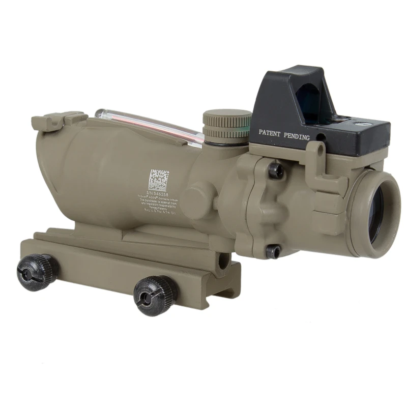 Trijicon Tan 4x32 прицел красный волоконно оптических работает действительно + черные Red