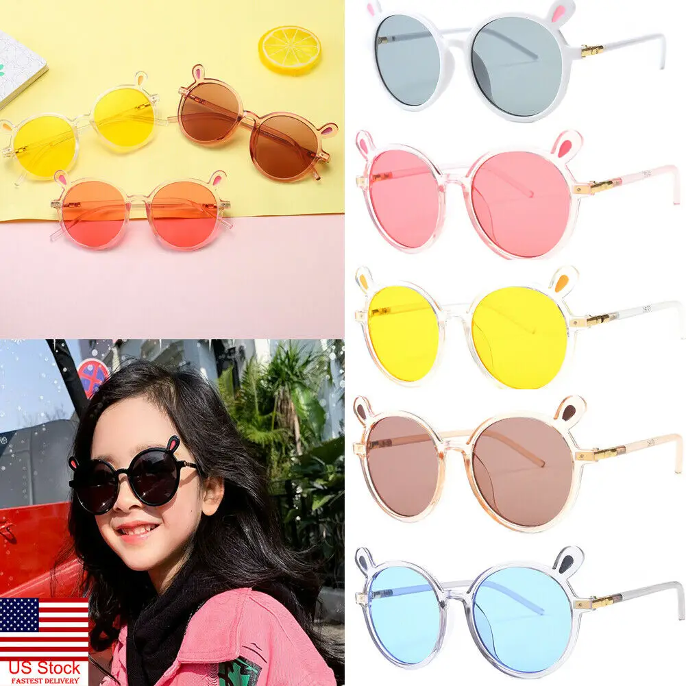 

Fashion 2019 New Sun glasses Boys Girls Kids Outdoor Children Unisex Toddler Eye glasses