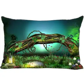 

Best Custom Pillow Case magical background (40) Bedroom Home Rectangle zipper Pillowcases (One Side) @181205-05-02-81