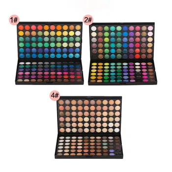 

120 Color Eye Shadow Disc Makeup Pearl Matte Earth Color Plate Nude Makeup Professional Mini Eye Shadow Burst Models ZYY ND