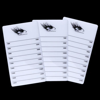 

Pack of 3pcs Acrylic False Lashes Glues Pallet Eyelash Extension Stand Holder Board Plate