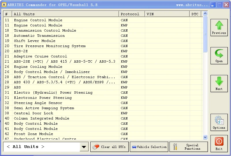 FVDI2 ABRITES Commander для Opel и Vauxhall(V6.6) по USB Dongle