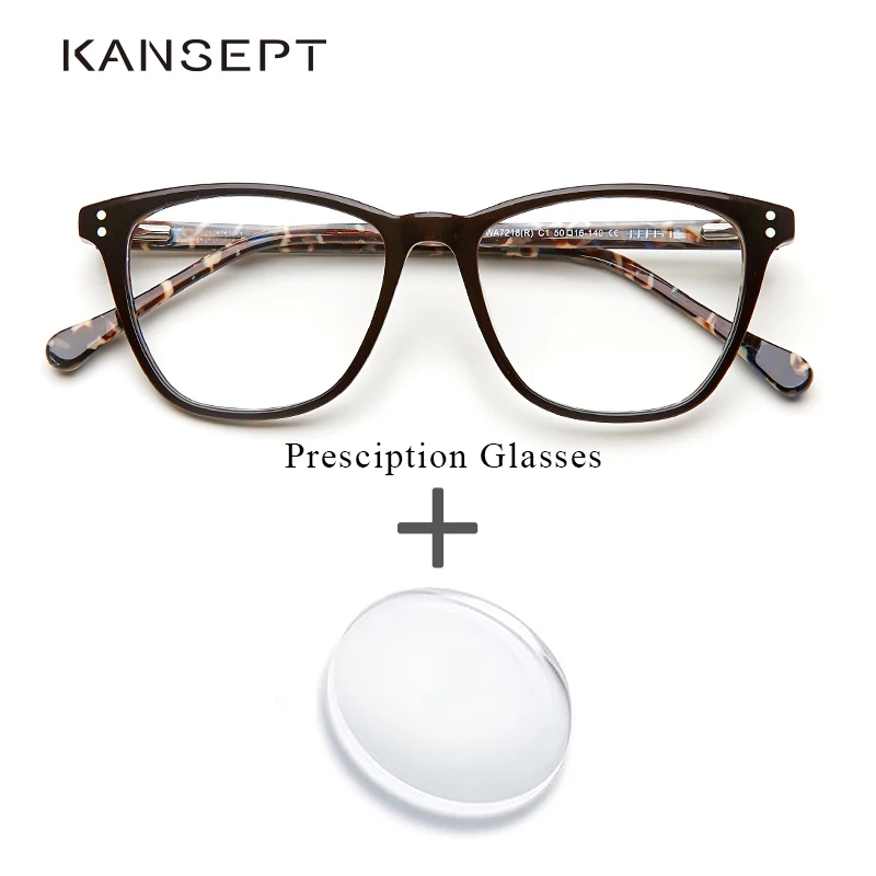 

Acetate Prescription Glasses Women Brand Designer Gafas Vintage Optical Computer Myopia Transparent Prescription Eyewear