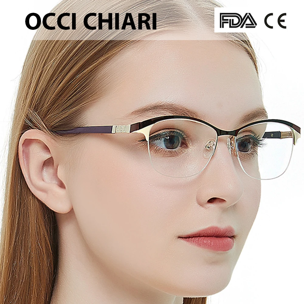 Aliexpress.com : Buy Women Round Glasses Frame Optical Prescription ...