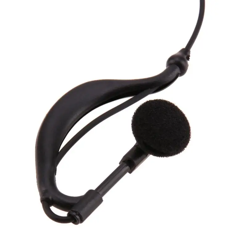 2.5 Mm Single Earpiece Ear-hook Earphone With Spiral Cable Walkie Talkie Headset Polices Military Earphone Electronic Accessorie 2.5 Mm Single Earpiece Ear-hook Earphone With Spiral Cable Walkie Talkie Headset Polices Military Earphone Electronic Accessorie