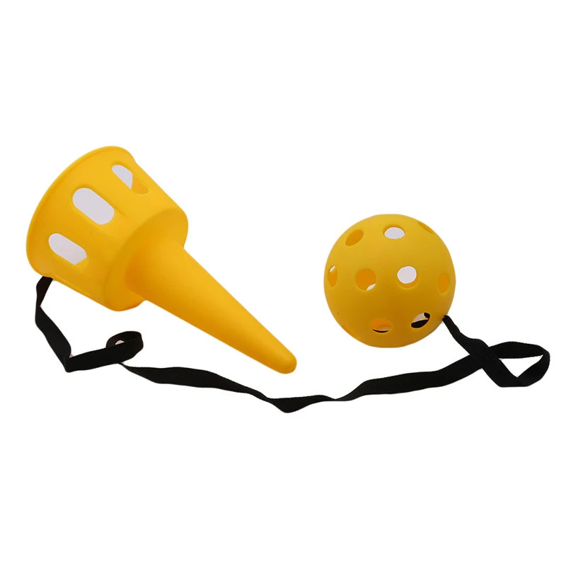 amazing  Fun Ball and Cup Toy Set for Children Outdoor Throw and Catch Ball Game Toy Softball Kendama for Be