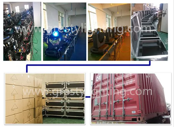 4 pcs 120 W RGBW 4 em
