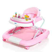 Hot Selling Children Baby Walker Multifunctional Anti Rollover U shaped Multifunctional Baby Walkers With Music Plate