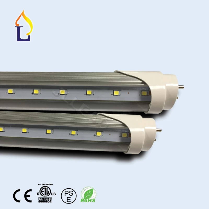50 Пакет ETL, указанный T8 v-shaped светодиодный свет трубки 24 Вт-48 Вт без нагрузки флуоресцентный T8 замена освещения