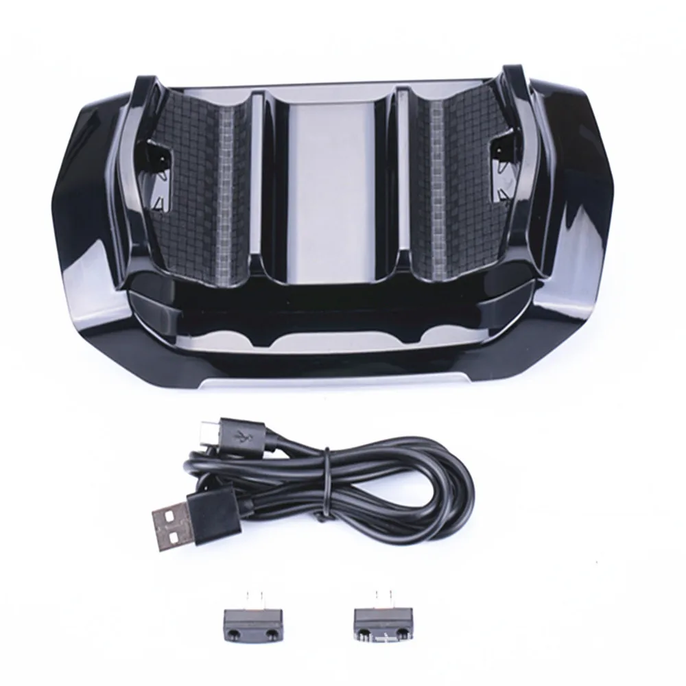 Для Playstation 4 PS4 тонкий поляризационный фильтр Pro PS VR PS Move контроллеров движения 4 в 1 зарядное usb-устройство Зарядка Док-станция Подставка для хранения с крышками