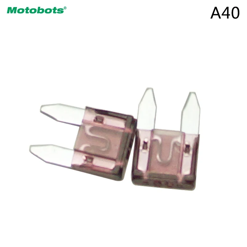 MOTOBOTS 50 шт. 3A~ 40A 10 цветов Малый размер цинковый сплав авто мотоцикл Лодка лезвие предохранитель#2807 - Цвет: Красный