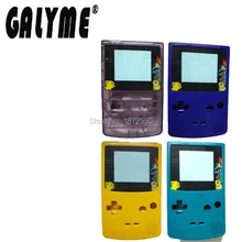 Для GameBoy цветной пластиковый корпус 4 цвета игровая консоль замена корпуса GBO DMG мальчик подарок карманный аниме версия Чехол