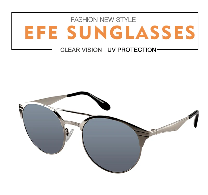 EFE Модные мужские солнцезащитные очки поляризационные очки для женщин 2018 новый бренд disgner солнцезащитные очки для мужчин вождения тени