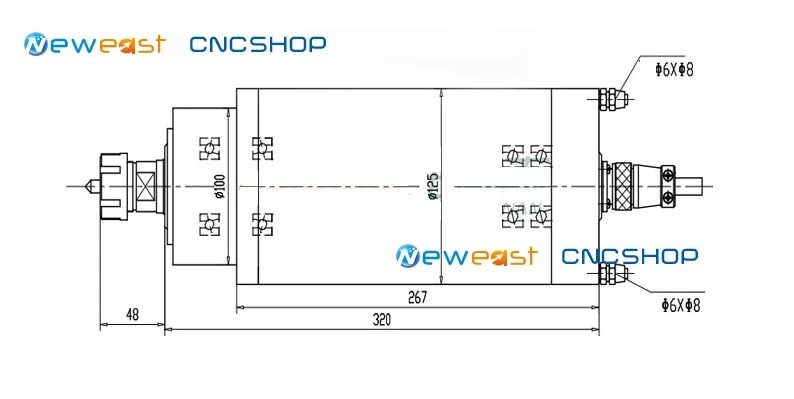 5.5KW-380V-ER20-CS5