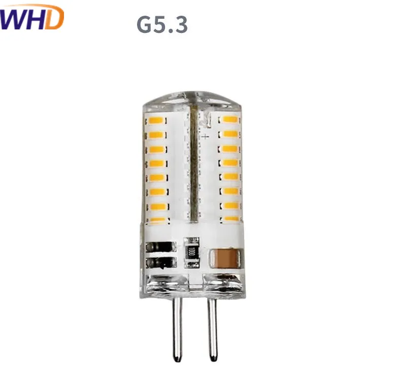 Светодиодная лампа G4 G5 3 Вт 4 5 переменный ток COB чип сменная галогенная высокая