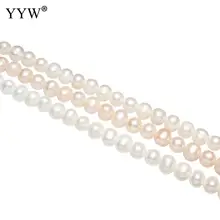 

Cultured Round Freshwater Pearl Beads,new arrival, natural, different styles for choice, 8-9mm, Hole:Approx 0.8m