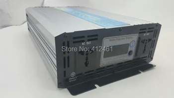 

DC12V/24V/48V to AC110V/220V power inverter 3000w peak power 6000w home/car/solar pure sine wave inverter