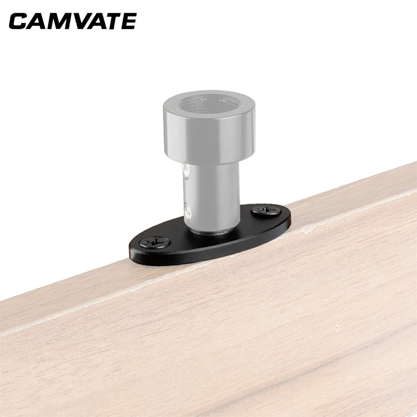 Настенная Базовая пластина CAMVATE с резьбой 1/4 &quot 20 для опорных аксессуаров (2 шт.)