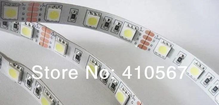 Бесплатная доставка 12 в 5050 SMD Светодиодная лента белый/теплый