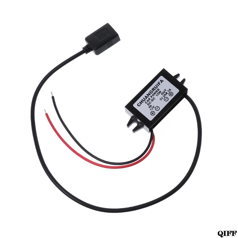 

Drop Ship&Wholesale Output Power Adapter DC DC Converter Module 12V To 5V USB New Mar28