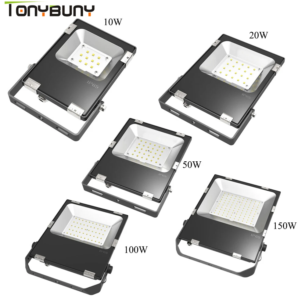 

CE Rohs 10W 20W 30W 50W Led Flood Light SMD 100W 150W 200W Led Floodlight Brightness Outdoor Lighting