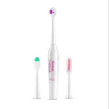 New Electric Toothbrush Waterproof Revolving toothbrush + 3 Nozzles Set Oral Hygiene Dental Care escova eletrica