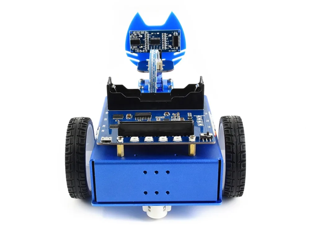Набор для сборки робота KitiBot starter 2WD умный автомобиль с контроллером BBC micro:bit