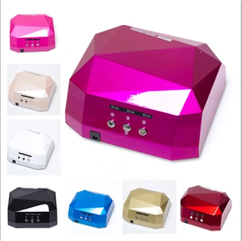 

UV Lamp LED Nail Lamp Nail Dryer Diamond Shaped 36W Long LIife LED CCFL Curing Nail Tools for UV Gel Nail Polish Art Tools