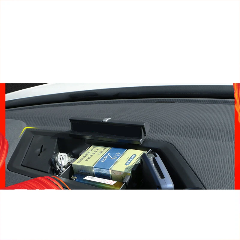 

Lsrtw2017 Abs Car Dashboard Storage Box for Volkswagen Tiguan 2017 2018 2019 2020