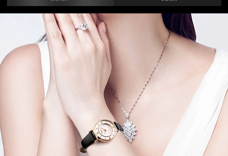 Топ эксклюзивный бренд SKMEI Новая мода повседневные часы женские водостойкие часы кожаный ремешок женские кварцевые часы Relogio Feminino