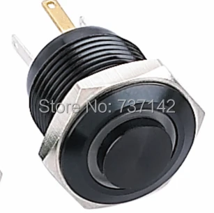

ELEWIND 16mm Ring illuminated momentary push button switch (PM161H-10E/JL/B/12V/A)