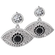 NIBA JEWELE милые цветочные хрустальные серьги-гвоздики, проложенные блестящими австрийскими фианитами, модные ювелирные изделия для женщин