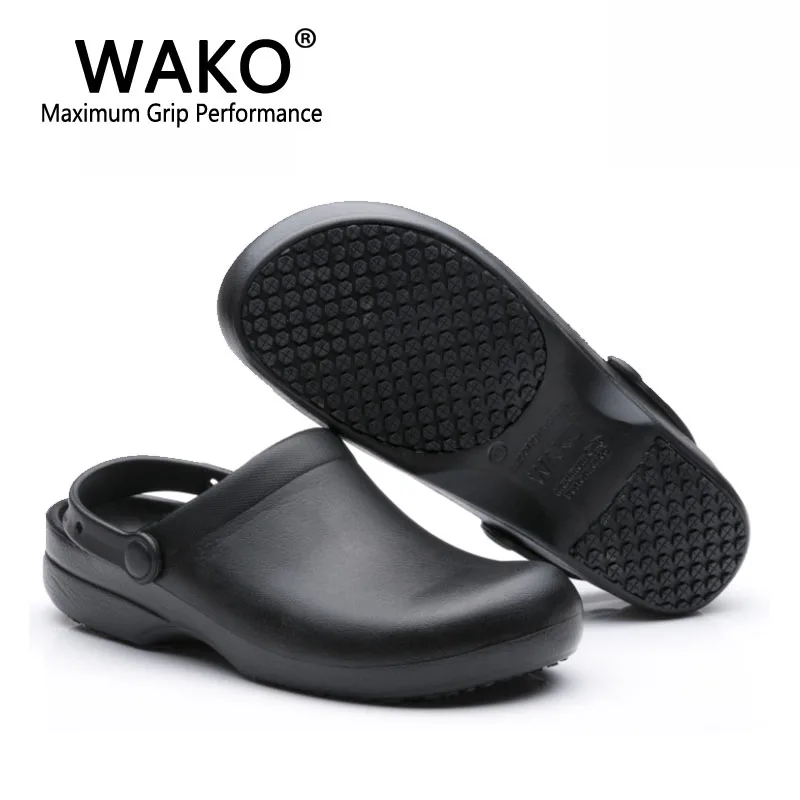 WAKO/9011 г. Мужская обувь для шеф повара супер Нескользящая кухонная Рабочая