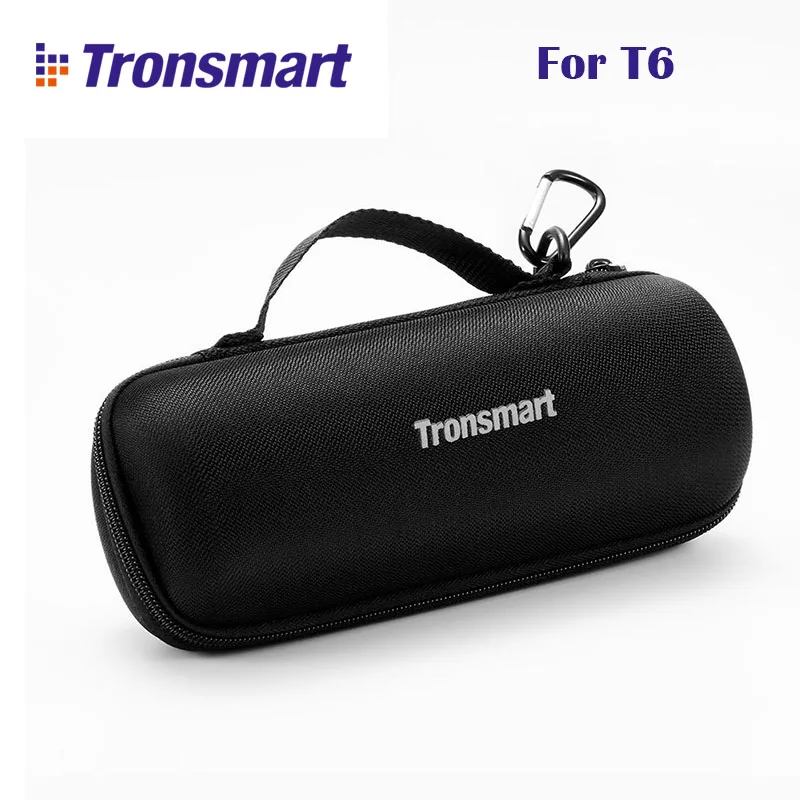 Tronsmart T6 чехол для переноски Портативный динамик сумка с карабином Hocks для Tronsmart Element T6 Bluetooth динамик коробка