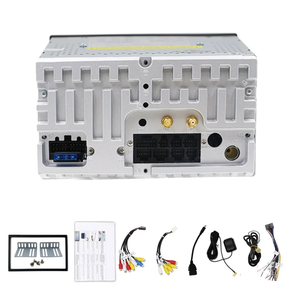 2 din android 9.0 radio tape recorder 8 cores Universal 178*100mm cassette player recorder with wif
