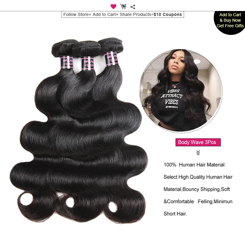 Ishow Malaysian Body Wave Hair Bundles Non Remy Hair Weave Bundles 1 piece Hair Extensions Human Hair 3 or 4 Bundles Can Buy Ishow Malaysian Body Wave Hair Bundles Non Remy Hair Weave Bundles 1 piece Hair Extensions Human Hair 3 or 4 Bundles Can Buy