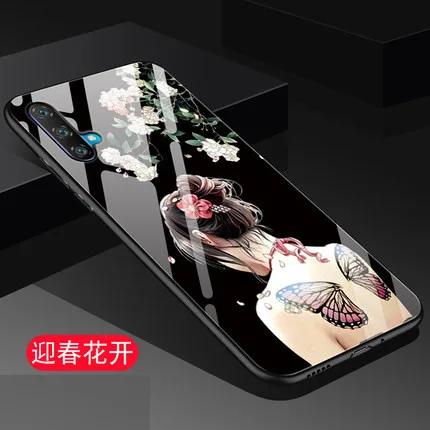 Ying Chun Hua Kai Huawei nova 5 Pro закаленное стекло для задней крышки, твердый 9 h Анти-взрыв huawei nova 5 nova 5 защитный чехол анти-Scrarch глянцевый чехол - Цвет: Ying Chun Hua Kai