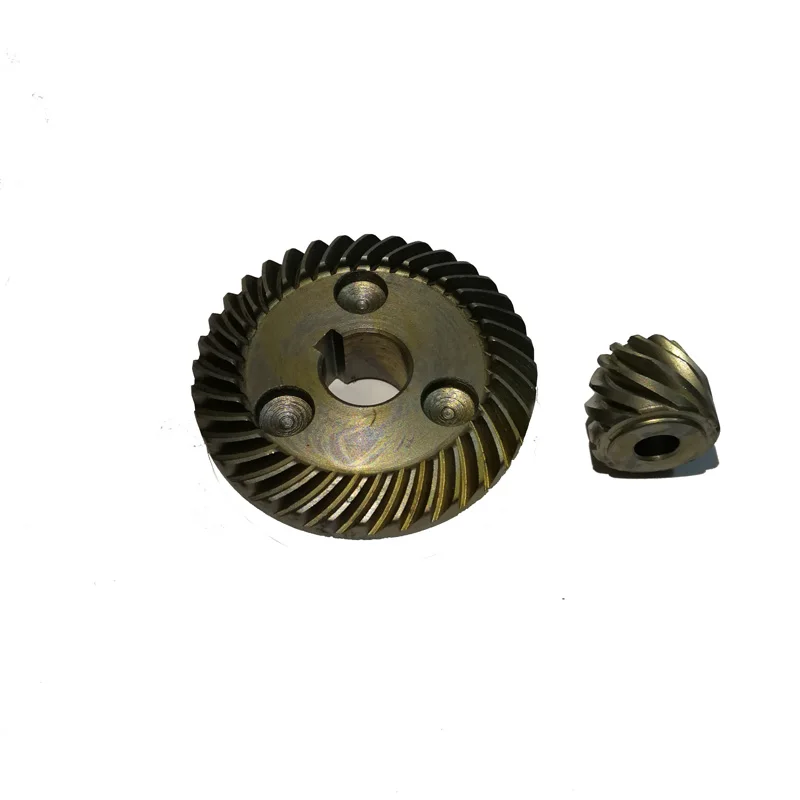 

Metal Spiral Tooth Bevel Gear 2 in 1 Set replacement for Makita 9553 Angle Grinder Repairing Part high quality power tool parts