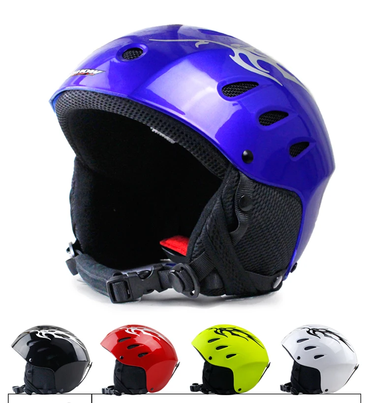 Image OSHOW Ski Helmet for adult half covered snowboard helmet snow helmet sports helmet mens 58 62cm head