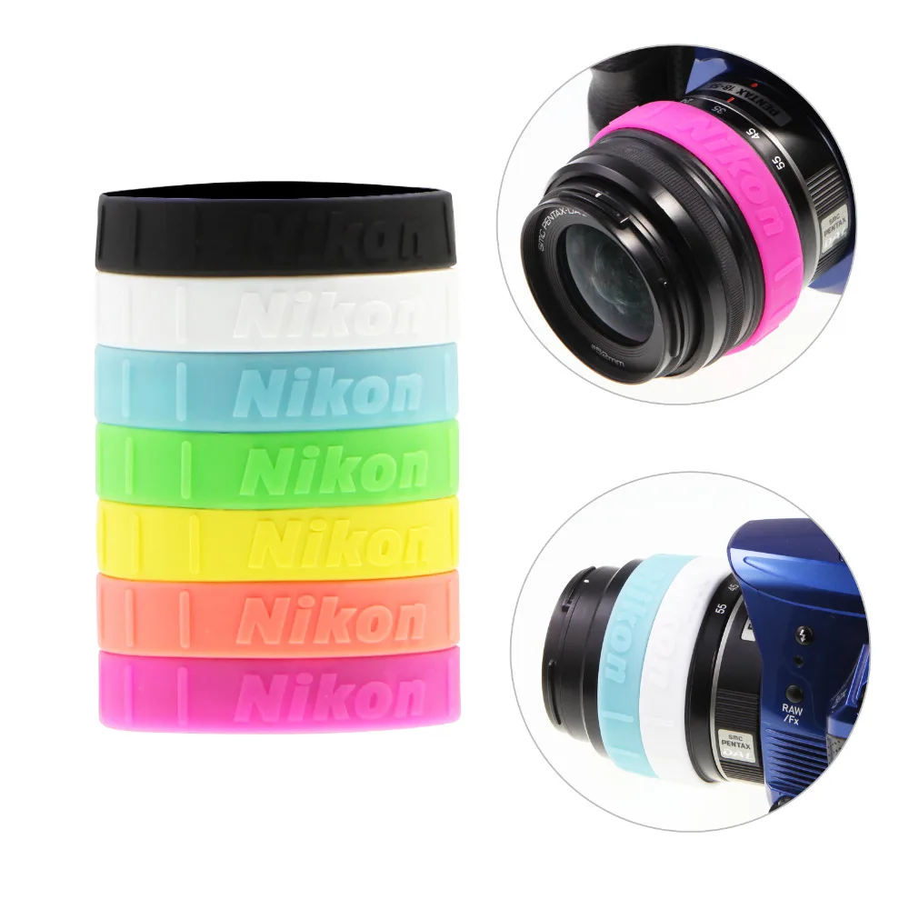 Lens Band Stop Zoom Creep for Zoom Lenses White