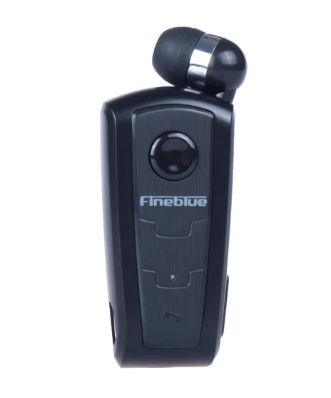 Fineblue F910 Портативный Бизнес Мода беспроводной Bluetooth наушники гарнитура в уши - Цвет: Black