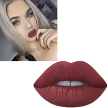 2017 New Lipstick Matte Long Lasting Pigment Nude Lip Tint Hot Brand Holiday Miss Rose Makeup Kit Liquid Matte Red Lipstick