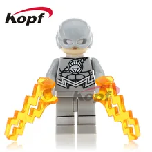 50 шт. PG267 Супер Герои белый фонарь Flash Hugo stranna Detective Gordon Кирпичи Строительные блоки лучшие детские подарочные игрушки